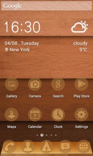 Wood Icons &amp; Wallpapers截图5