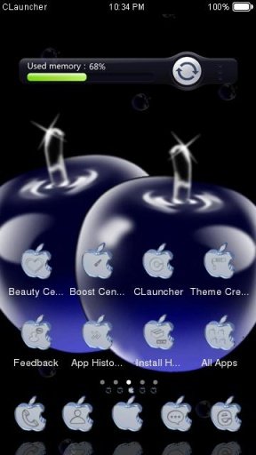 Crystal Apple Theme截图1