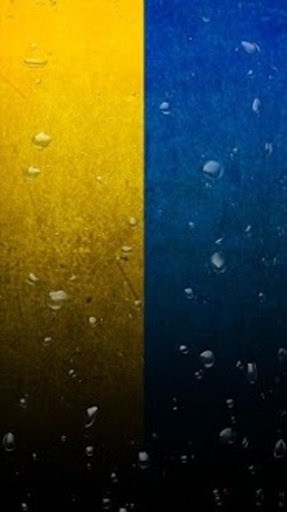 Ukraine flag water effect LWP截图3