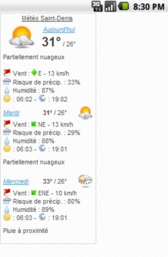 974 METEO REUNIONNAISE截图1