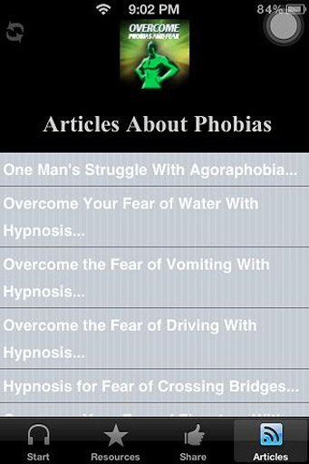 Cure Phobias And Overcome Fear截图2