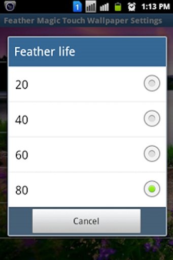 Feather Magic Touch Wallpaper截图1