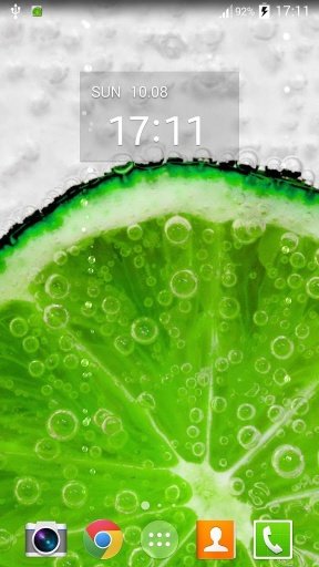 Lime Juice Live Wallpaper截图5