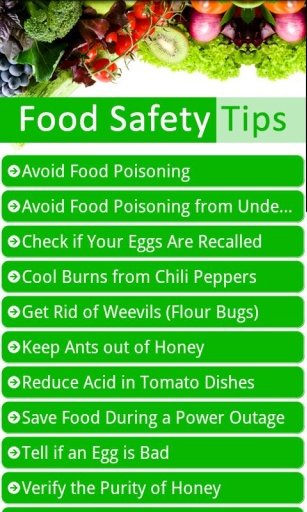 Food Safety Tips截图4