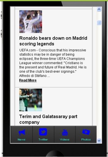 UEFA Champions League News and Video Highlights截图2