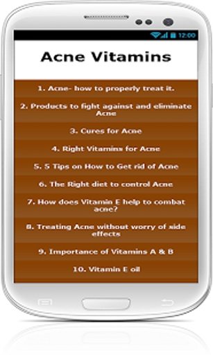 Acne Vitamins截图2