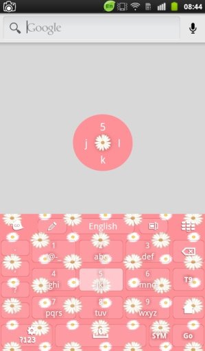 Flowers Keyboard截图6