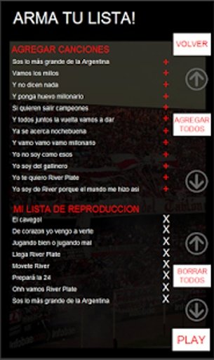 Canciones y Letras River Plate截图4