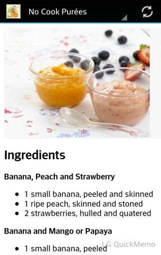 Baby Food Recipes截图1