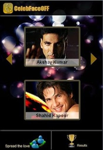 Bollywood celeb faceoff - Male截图1