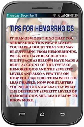 Tips for Hemorrhoids截图2