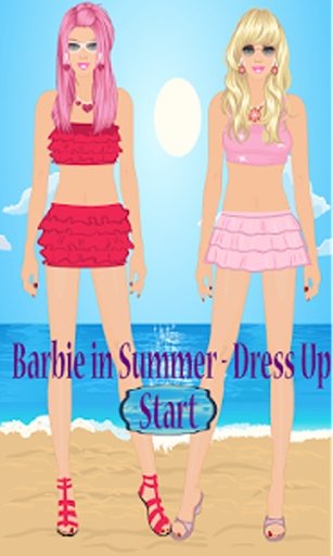 Barbie in Summer - Dress Up截图3