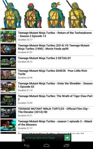 The Ninja Good Turtles Tube截图1