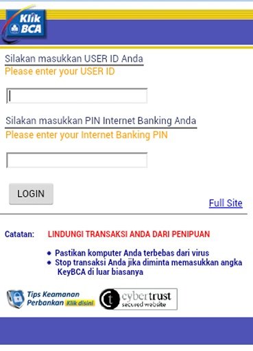 Internet Banking BCA截图1