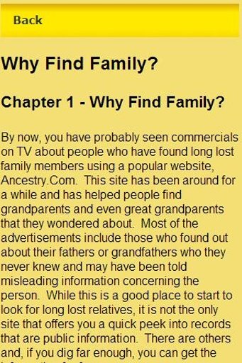 Family History Search截图2