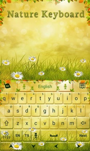 Nature GO Keyboard Theme截图3