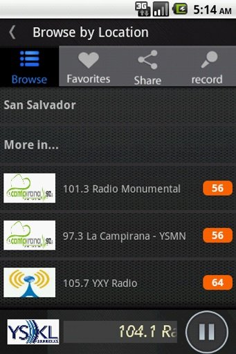 Live Radio El Salvador截图1