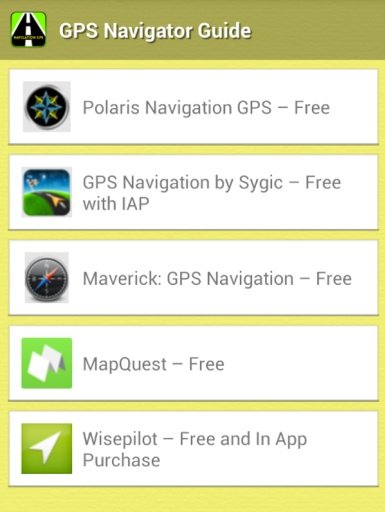 Free GPS Navigator Review截图1