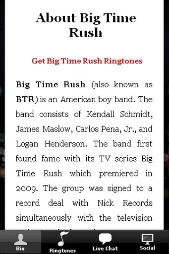 Big Time Rush Ringtones &amp; More截图1