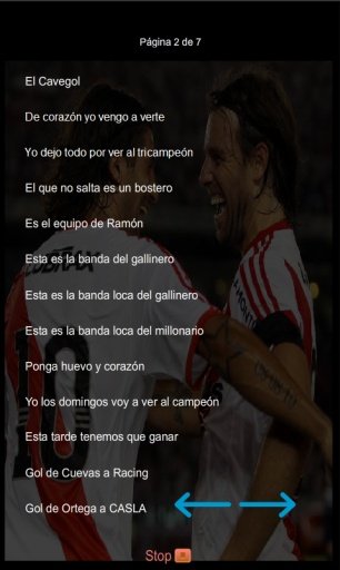 Canciones y Letras River Plate截图6