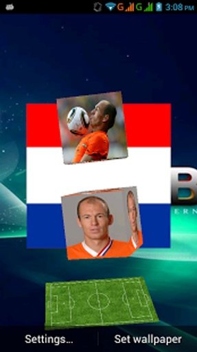 Arjen Robben 3D Live Wallpaper截图4