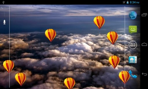 Photo Parachute Live Wallpaper截图1