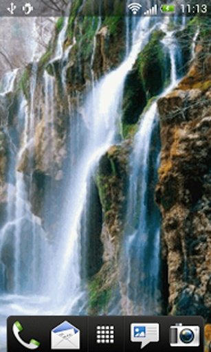 Mountain Waterfall Live Wall.截图1