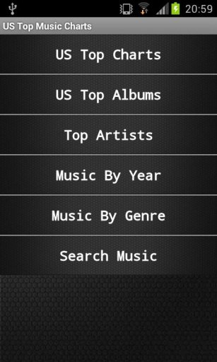 US Top Music Charts截图10