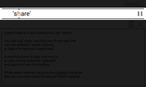 Speed Read inspired by Spritz!截图2