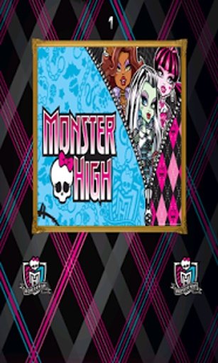 Monster High Slide Puzzle截图6