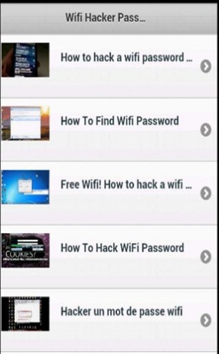 Wifi Hacker Password截图3