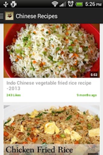 Chinese recipes food cookbook截图9