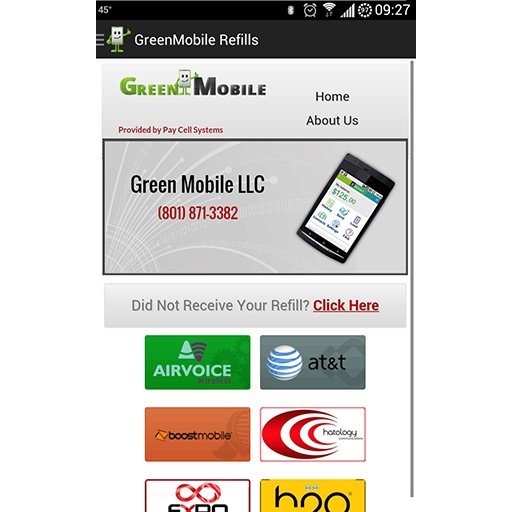 Green Mobile Refills截图3