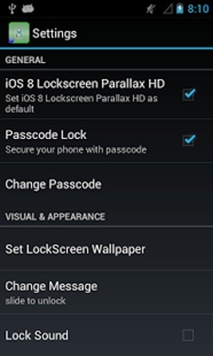 iOS 8 Lockscreen Parallax HD截图5