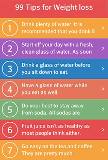 99 Tips for weight loss截图6