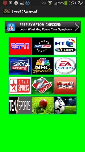 Free Sports Channels截图1