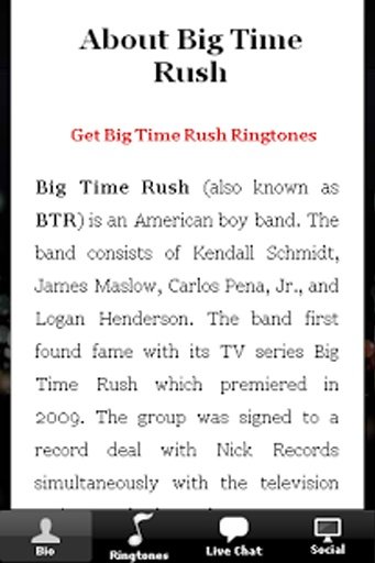 Big Time Rush Ringtones &amp; More截图5