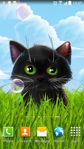 Cute Kitten Live Wallpaper截图1