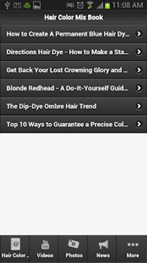 Hair Color Mix Book截图6