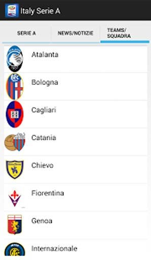 Italy Serie A -News,Stats,Team截图9