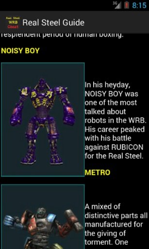 Cheats &amp; Guide Real Steel WRB截图7