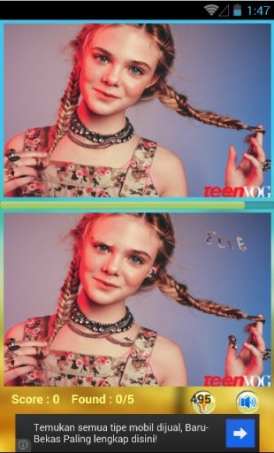 Elle Fanning Find Games截图3