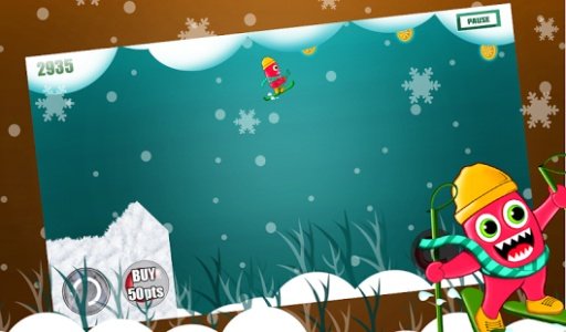 Monster Ski : Winter Skiing截图6