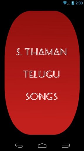 Top Thaman Telugu Songs截图1