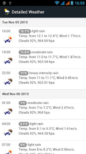 Paderovce weather - Slovakia截图2