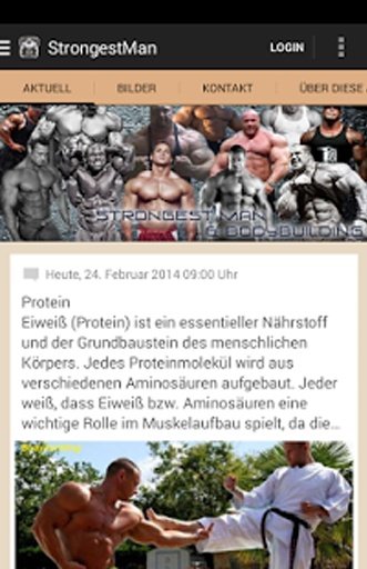 Strongest man &amp; Bodybuilding截图1