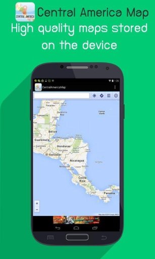 Central America Map截图8