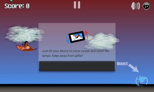 Flying Aladdin carpet game截图2