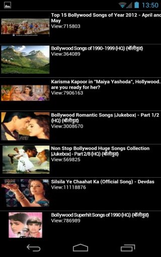 Bollywood Hindi Songs Videos截图1