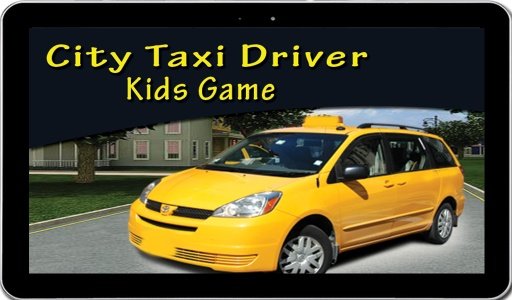 City Taxi Driver Kids Game截图9